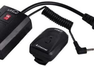 Studio Flash Trigger FM Transmitter and Receiver with Hot Shoe Point for DSLR Camera