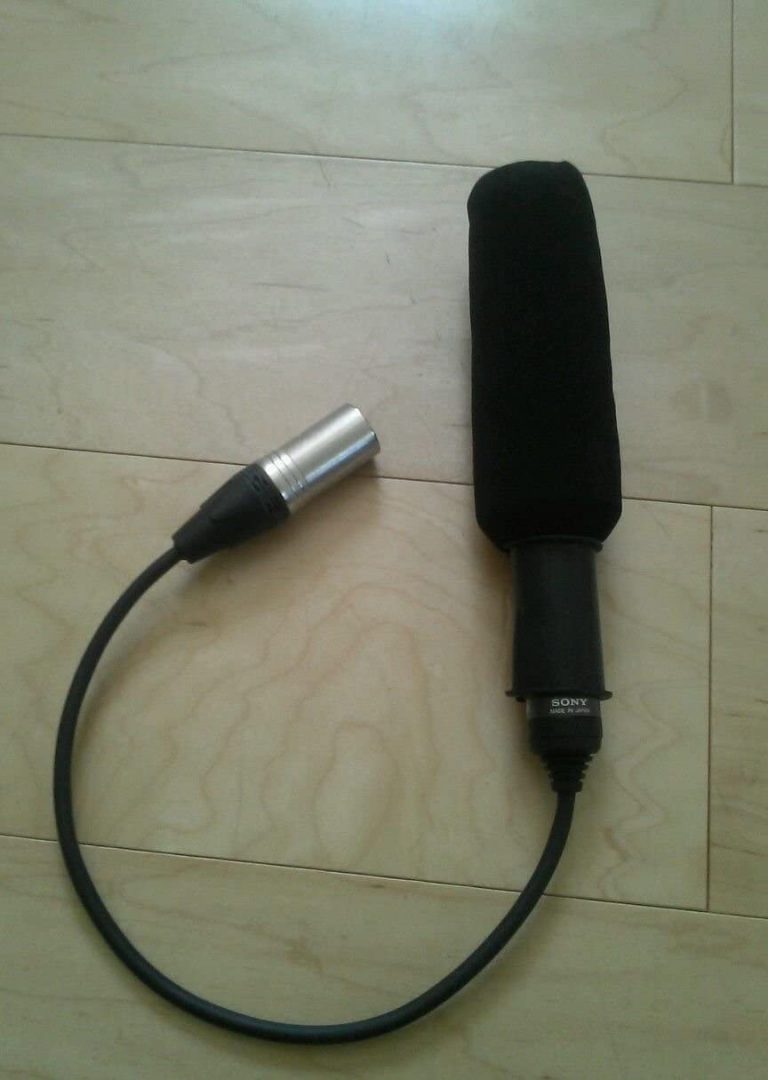 Sony ECM NV1 XLR Microphone View Time