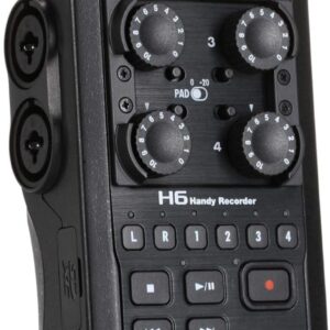 ZOOM H6 Portable Handheld Sound Audio Recorder Microphone