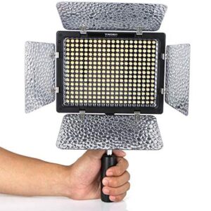 Yongnuo YN300 II LED Video Light Variable Colour On Camera Light 3200 to 5500K