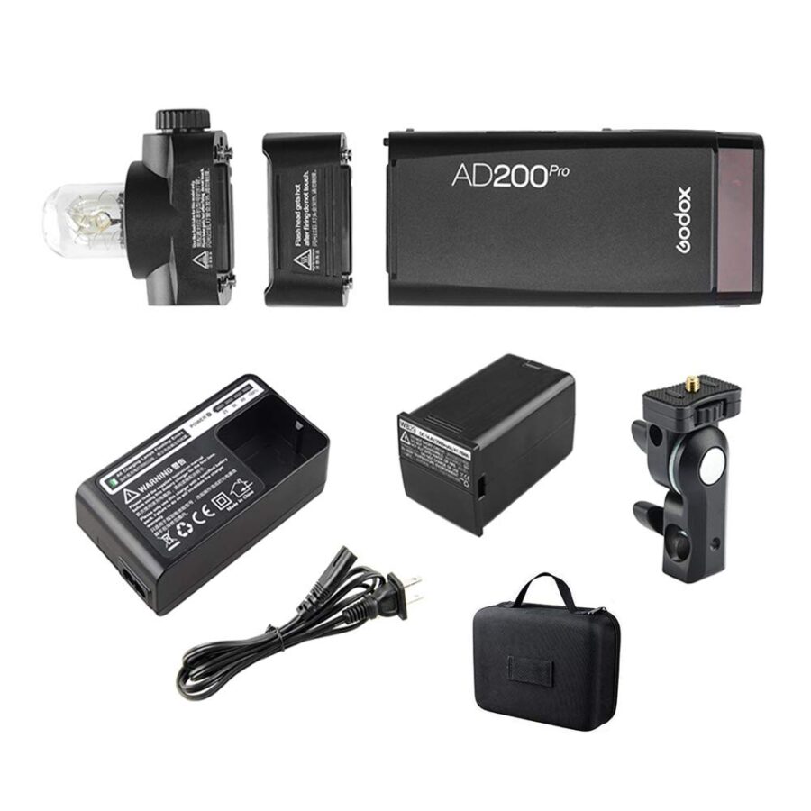 GODOX AD200 Pro Photography Light Flash Strobe Speedlight TTL Pocket Flash Kit - Image 2