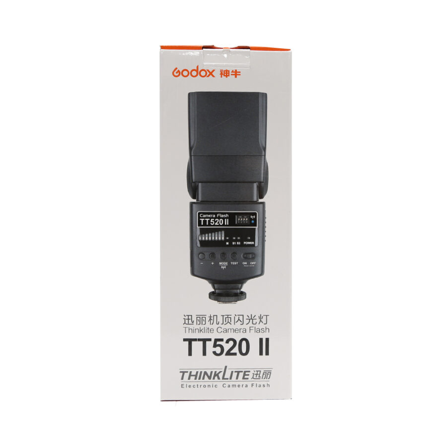 GODOX TT520 II Universal Hot Shoe Flash Speedlight for DSLR Cameras - Image 2