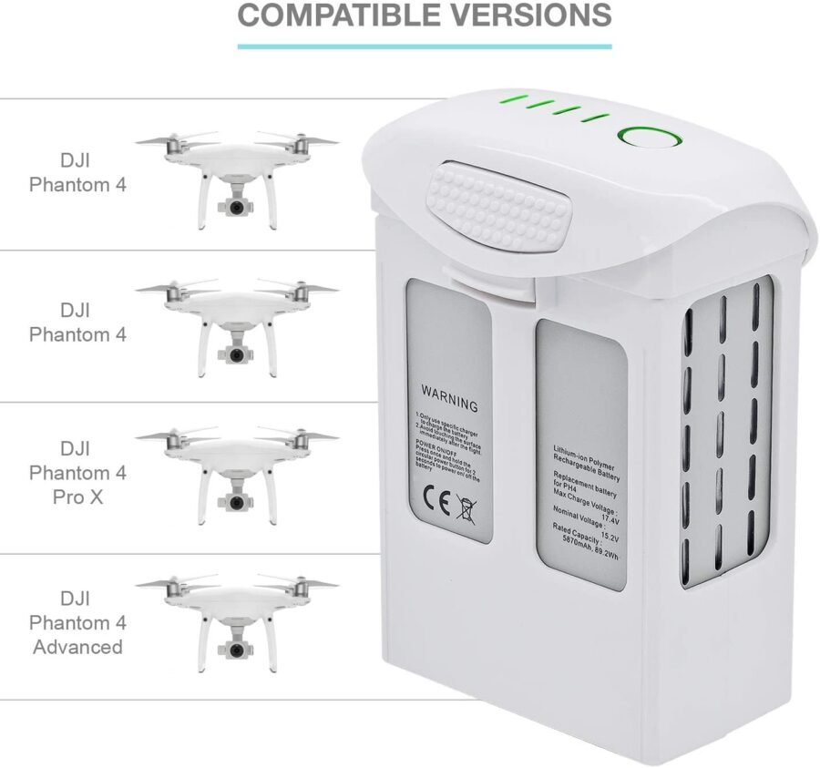 DJI Intelligent Flight Battery for Phantom 4 Series 4 Pro Drones - Image 4