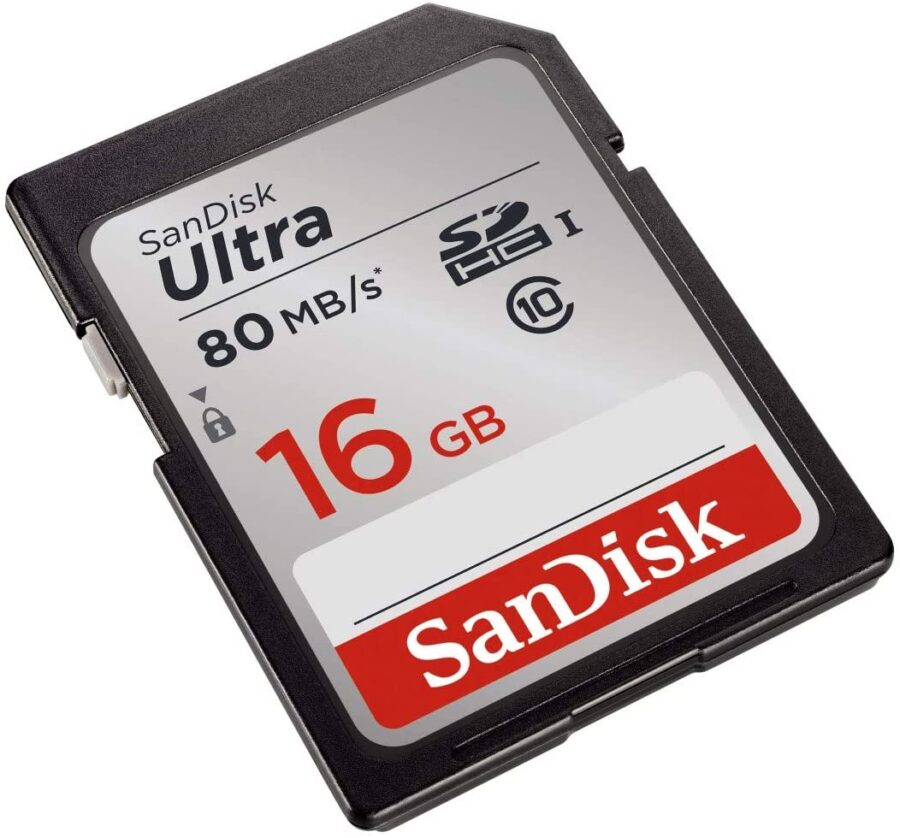 SanDisk Ultra 16GB SD CARD Class 10 SDHC UHS I Memory Card up to 80MBs - Image 4