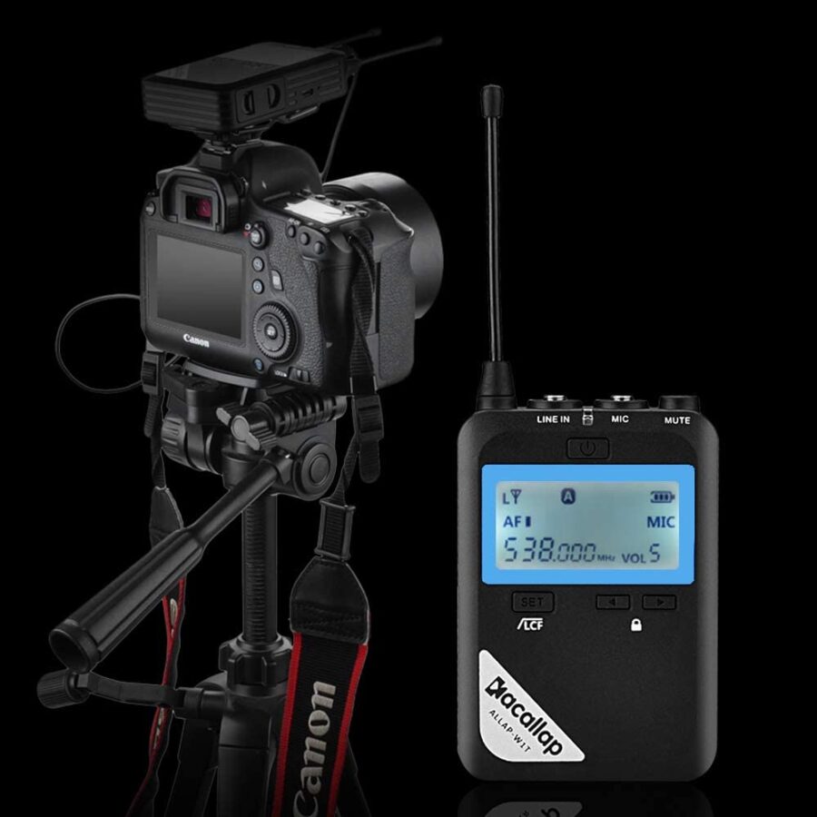 Kacallap ALLAP W1 Wireless Lapel Lavalier Microphone System - Image 3
