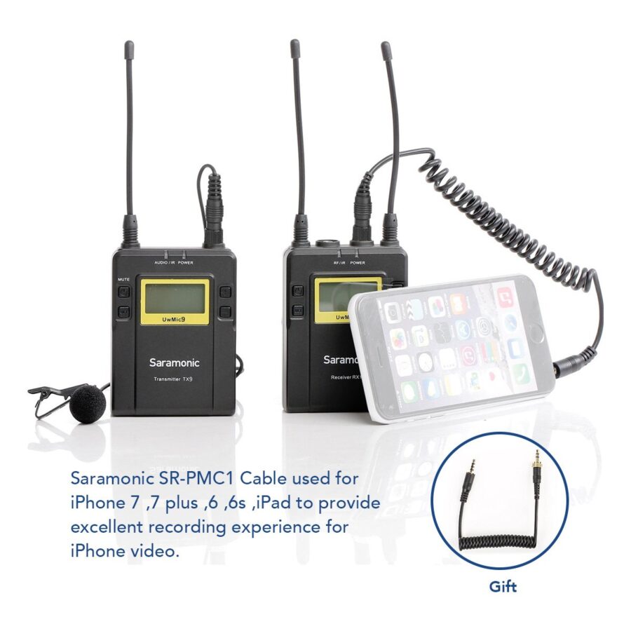 Saramonic UwMic9 Kit 1 Camera-Mount Wireless, Nairobi Kenya