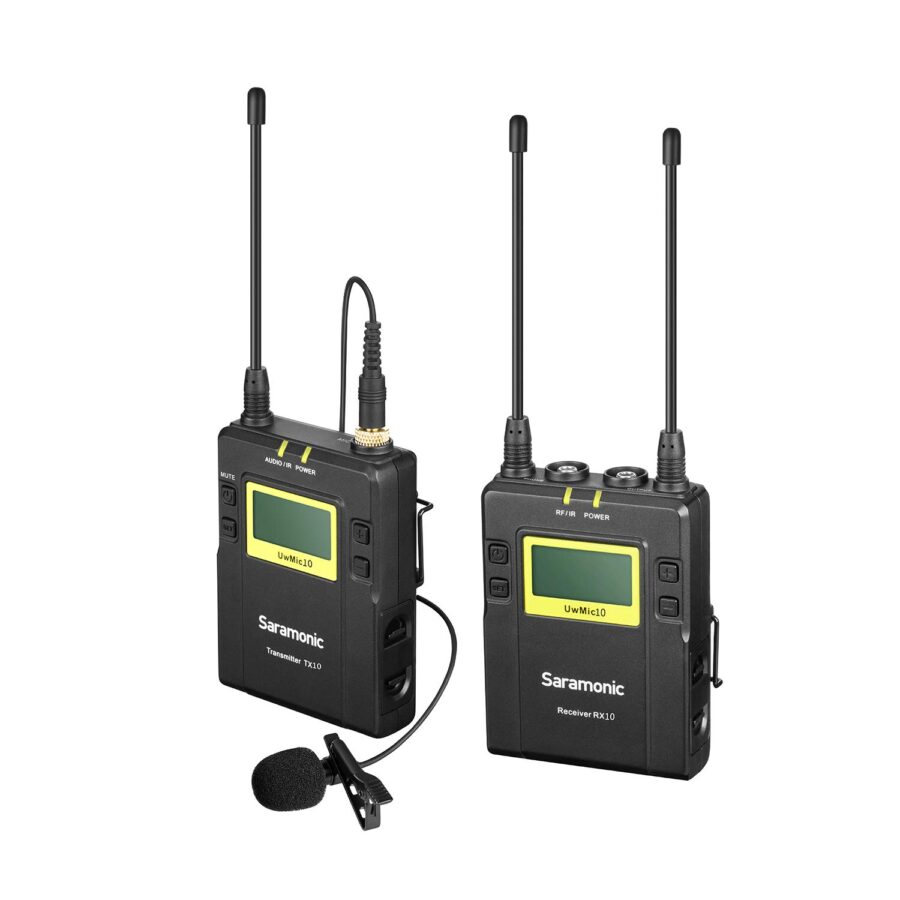 Saramonic UwMic9 Kit 1 Camera-Mount Wireless Omni Lavalier Microphone System (514 to 596 MHz) - Image 2