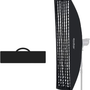 Godox Strip Box 35x160cm Softbox Honeycomb Grid Strip Soft Box Bowens Mount