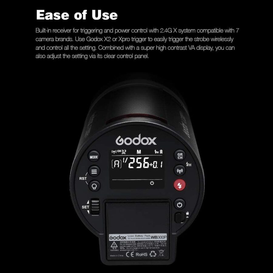 Godox AD300pro Outdoor Photography Light Flash Strobe - Image 6