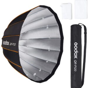 Godox QRP120 120CM Parabolic Softbox Bowens Mount