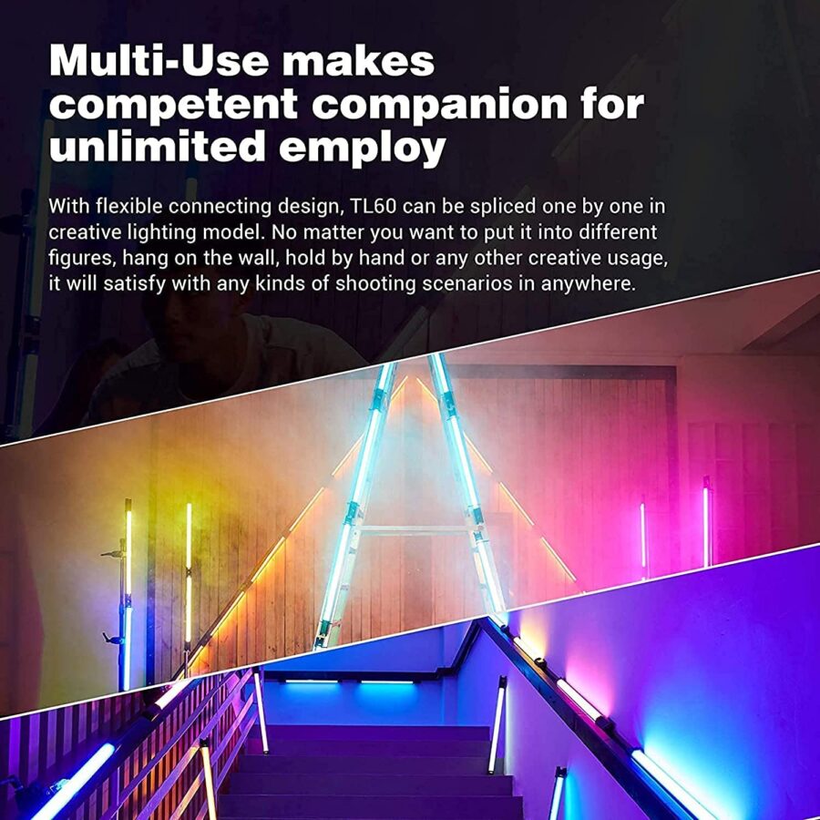 Godox TL60 Full Colour RGB LED Tube Light Photography Light Video Light - Image 7