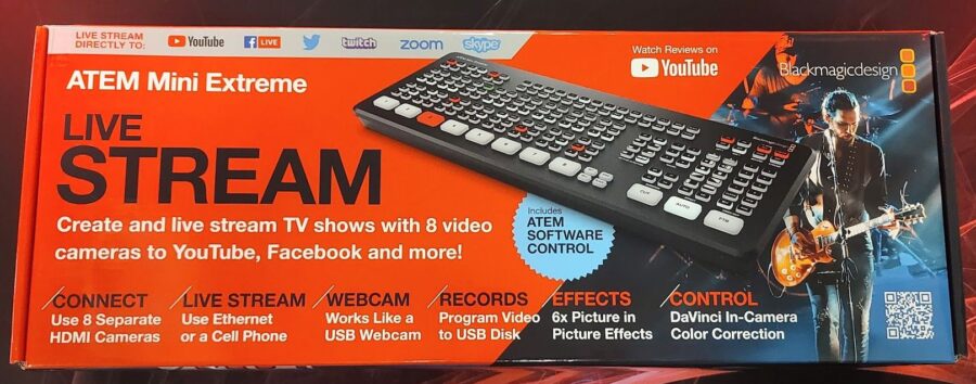 Blackmagic Design ATEM Mini Extreme Live Switcher/Mixer - Image 6