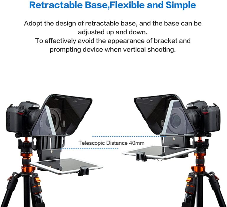 Desview T3 Teleprompter View Time