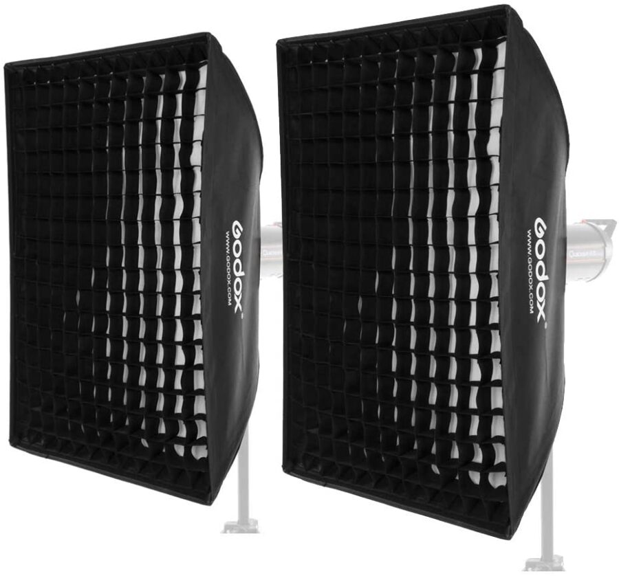 GODOX 80x120cm 31inchesx47inches Honeycomb Grid Softbox Bowens Mount - Image 3