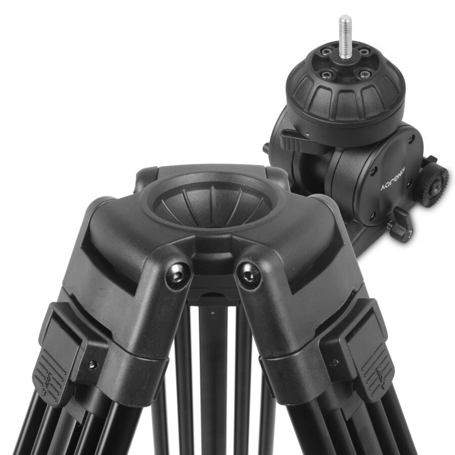 Kingjoy VT2500 Professional Tripod Stand 155 cm Heavy Duty - Image 6