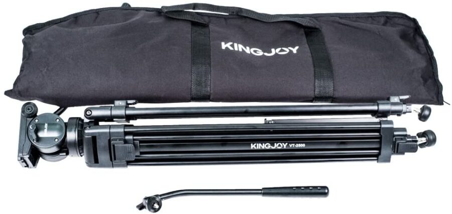 Kingjoy VT2500 Professional Tripod Stand 155 cm Heavy Duty - Image 12