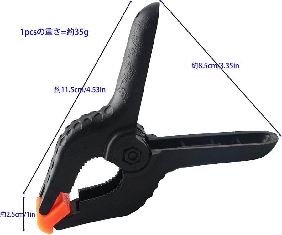 Background Clamp Clips Pegs for Photography Photo Studio Light Stand Holder - Image 9