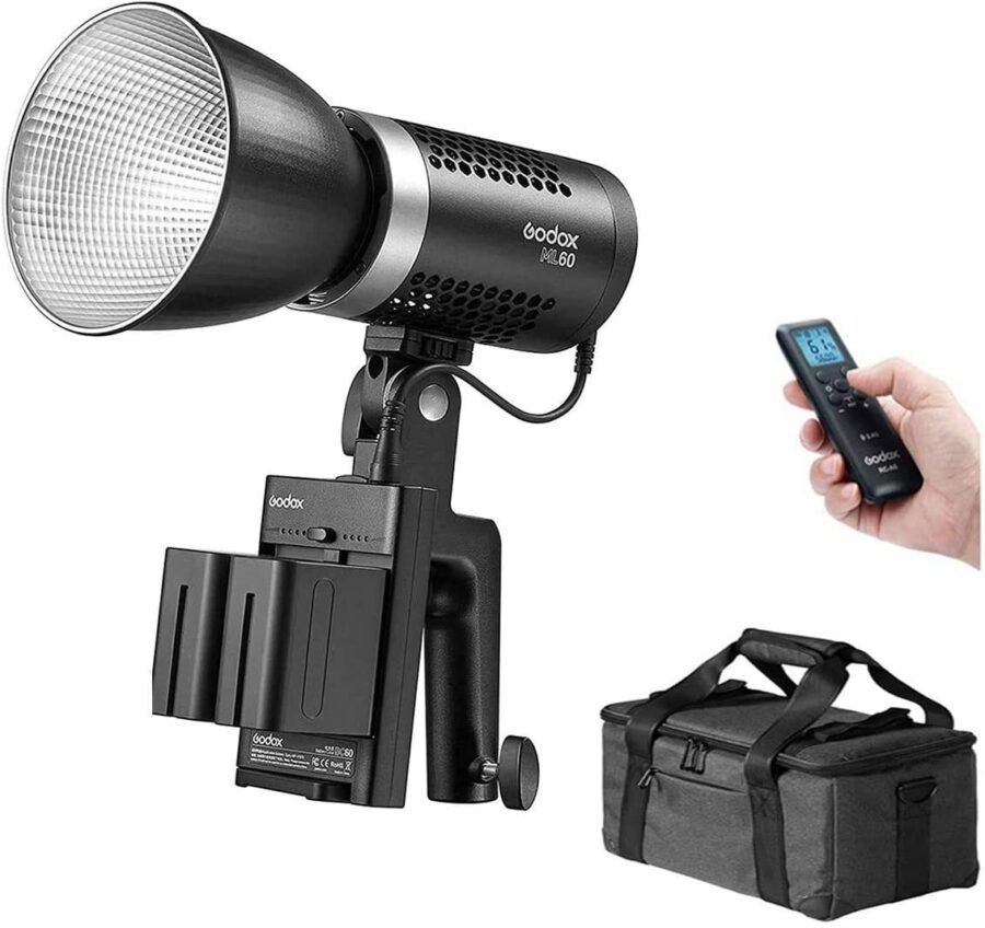 Godox ML60 LED Light Portable Handheld Video Light - Image 8