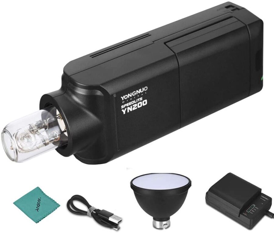 YONGNUO YN200 Portable TTL Flash strobe kit photography light - Image 3