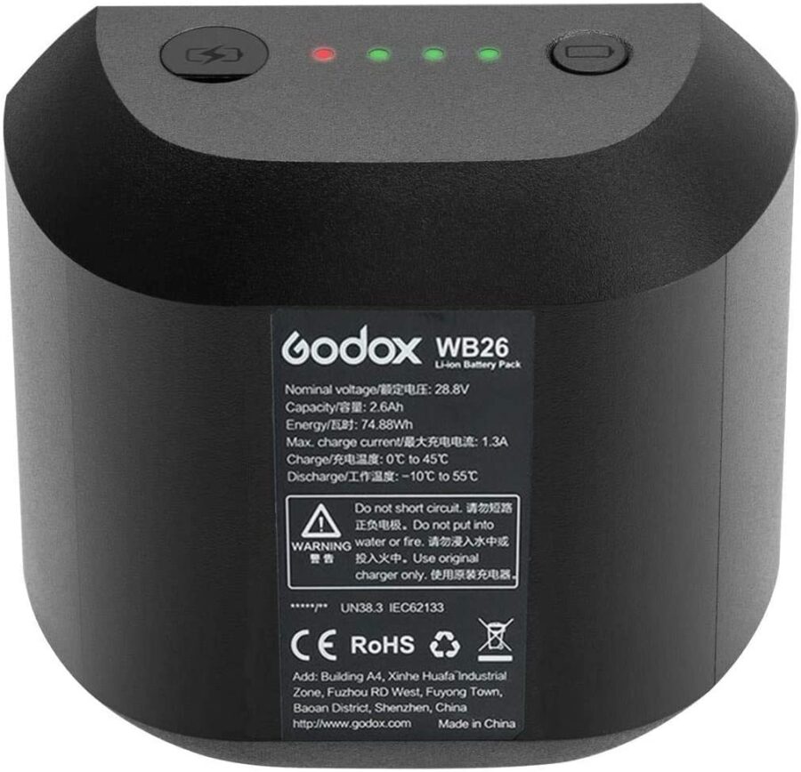 Godox AD600Pro Battery Rechargeable Lithium ion Battery - Image 2