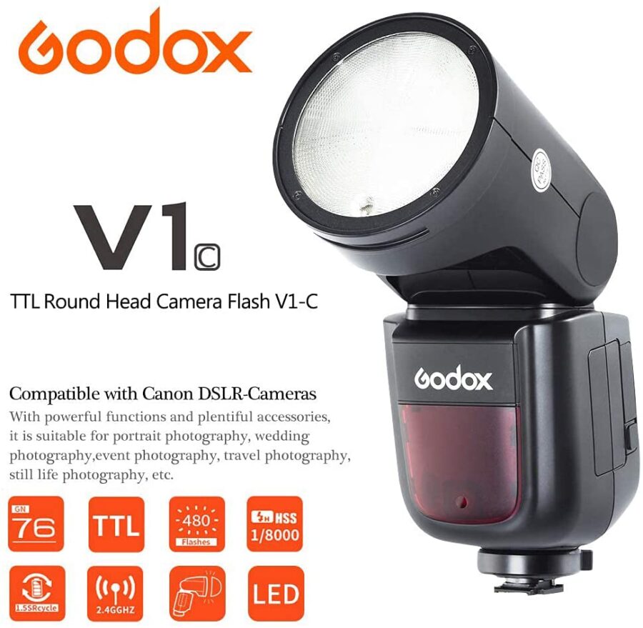 Godox V1 C Flash Speedlight for Canon