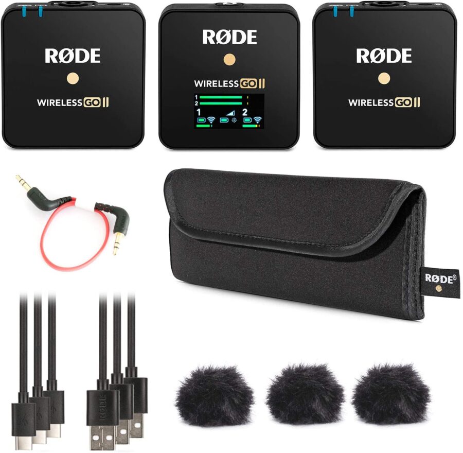Rode Wireless GO II Wireless Lavalier Lapel Mic Microphone System - Image 7
