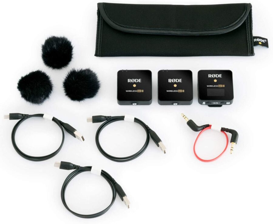 Rode Wireless GO II Wireless Lavalier Lapel Mic Microphone System - Image 4