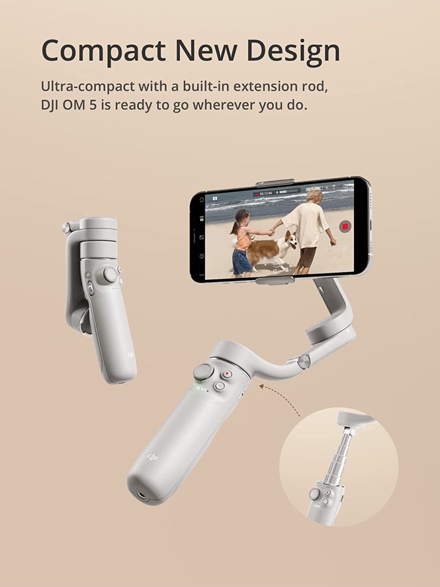 DJI OM 5 Smartphone Gimbal Stabilizer - Image 6