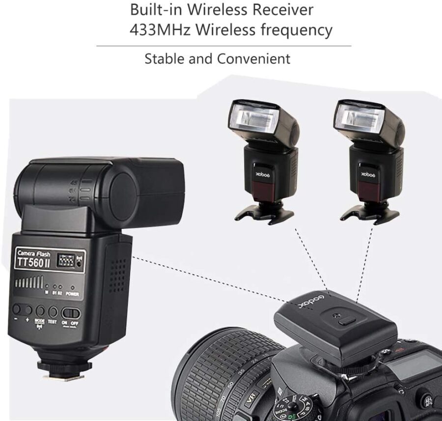 GODOX TT560II GN38 Flash Speedlight - Image 6