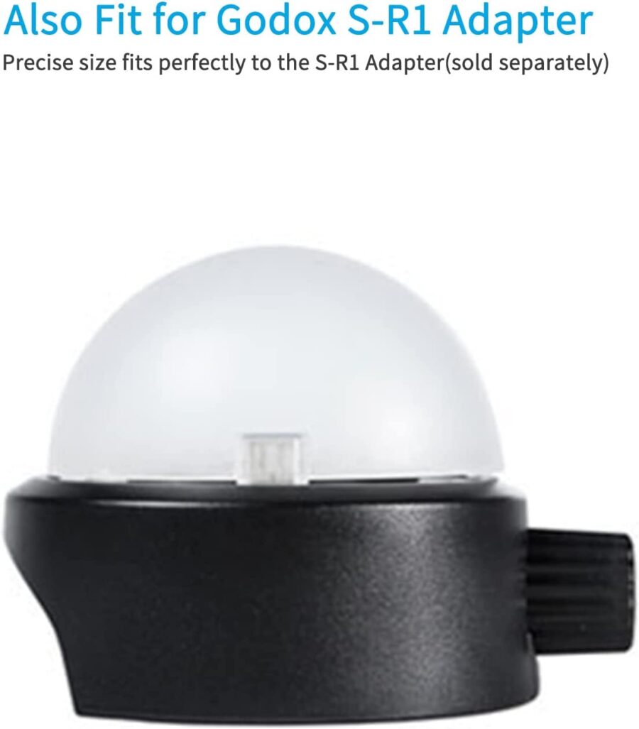Godox V1 Dome AK-R11 Flash Speedlight Dome Diffuser - Image 3