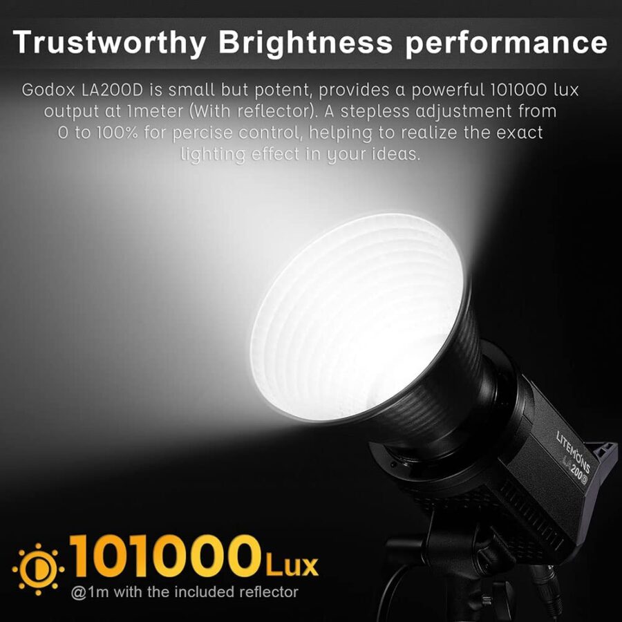 Godox Litemons LA200D Led Video Light - Image 4