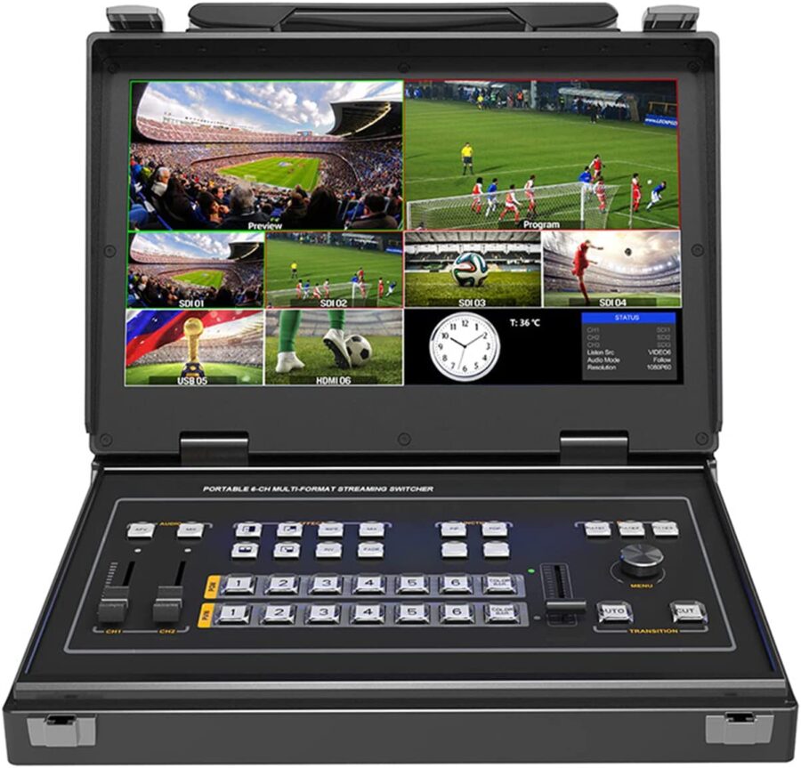 AVMATRIX PVS0613U Streaming Switcher Nairobi View Time