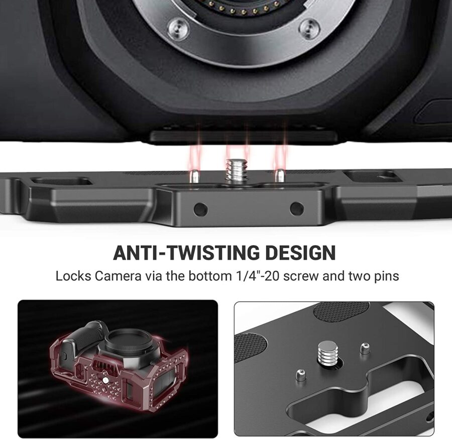 SMALLRIG Camera Cage, Cage BMPCC 4K, 6K for Blackmagic Pocket - Image 5