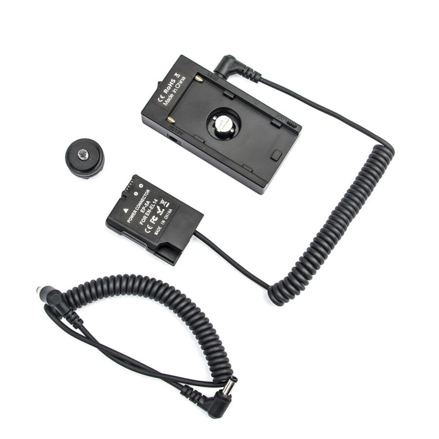 Nikon Dummy Battery Adapter NP-F970 to EN EL14 - Image 2