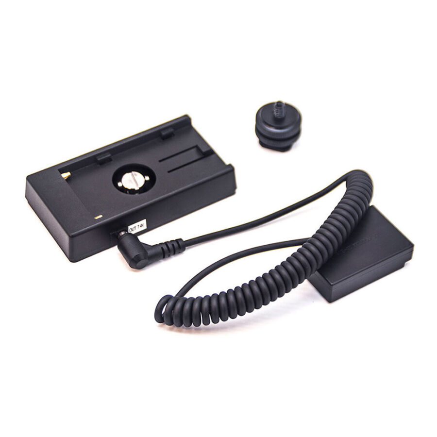 Canon Power Adapter Cable for NP-F NP-F970 Battery Plate with LP-E17 Dummy Battery - Image 2