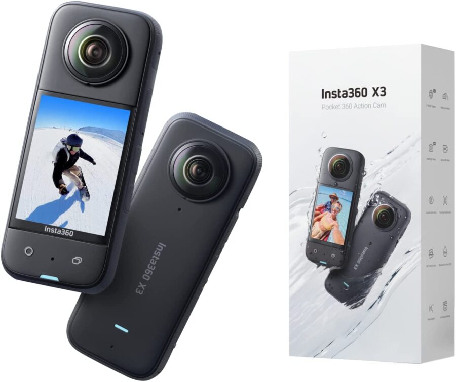 Insta360 X3 Pocket 360 Action Camera View Time Ltd
