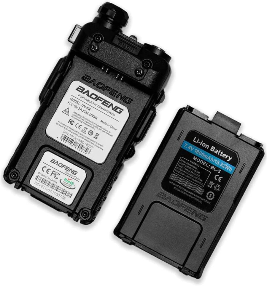 BAOFENG UV 5R Walkie Talkie - Image 6