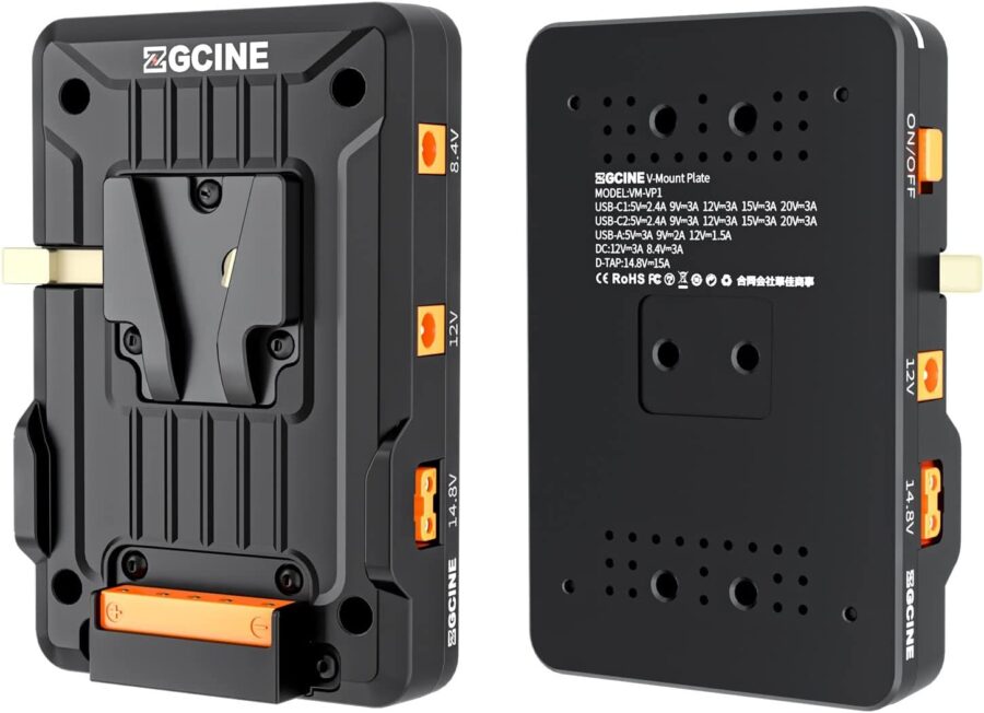ZGCINE VM VP1 Kit1 V Mount V Lock Battery Plate Kit