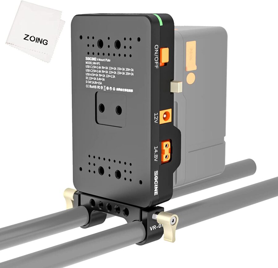 ZGCINE VM VP1 Kit1 V Mount V Lock Battery Plate Kit - Image 5