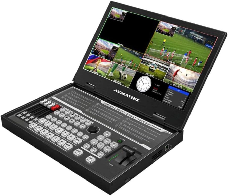 AVMATRIX PVS0615U Portable 6-Channel SDI HDMI Multi Camera Video Switcher and Video Streamer - Image 4