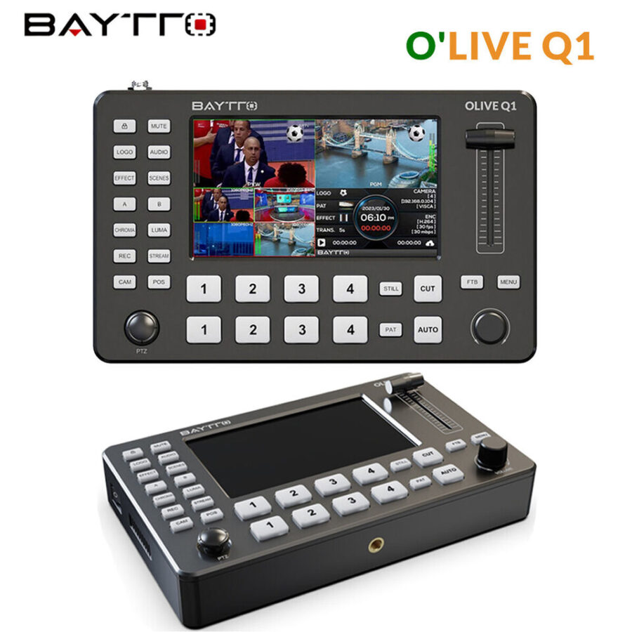 Baytto Q1 5inch Multi Camera Video Switcher Video Streamer - Image 3