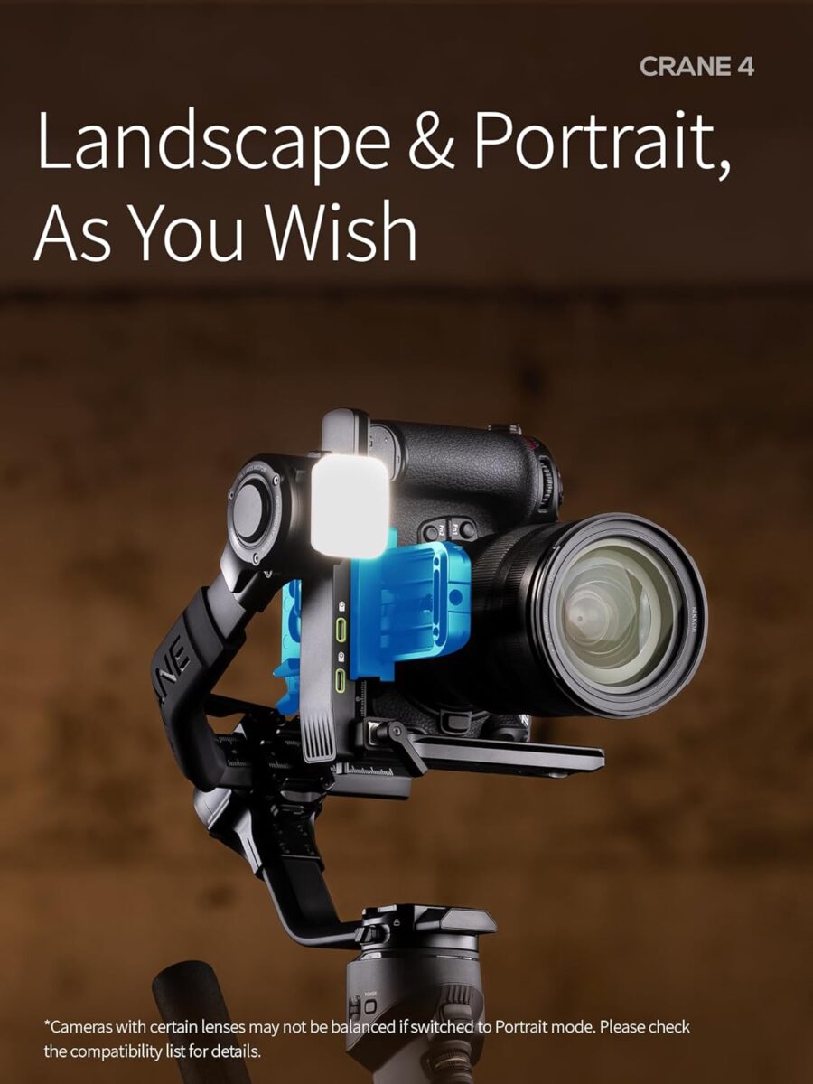 ZHIYUN Crane 4 3 Axis Gimbal Stabilizer - Image 8