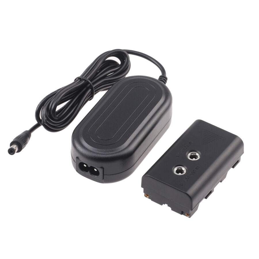 AC Power Supply Adapter Dummy Battery For SONY NP-F550 F570 NP-F970 - Image 2