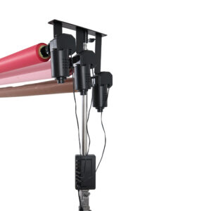 3 Roller Electric Automatic Motorized Background Backdrop Holder Mount Photography Studio