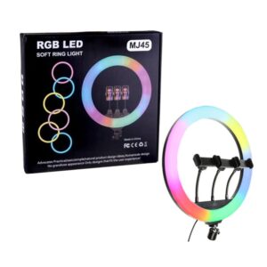 18inch MJ45 RGB LED Ring Light Photography Light Video Light