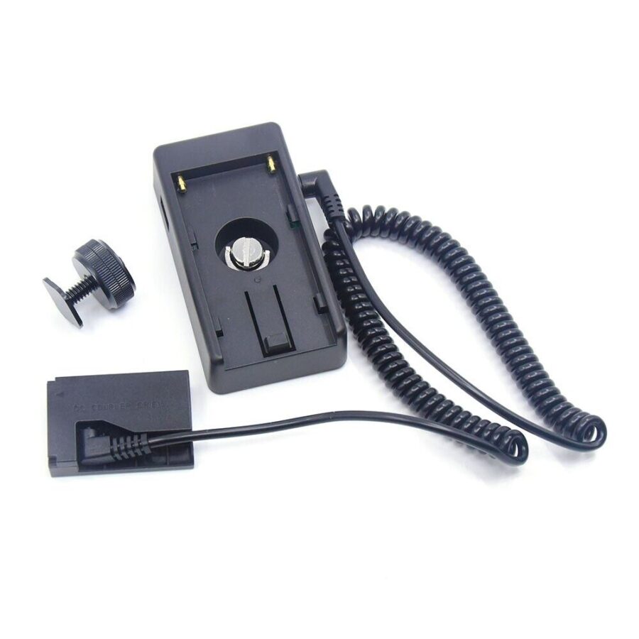 LPE12 Dummy Battery With NP-F970 Adapter Plate - Image 4