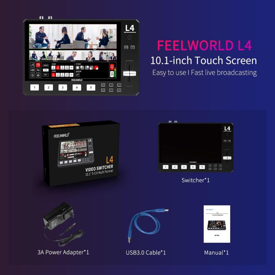 FEELWORLD L4 Video Switcher - Image 8