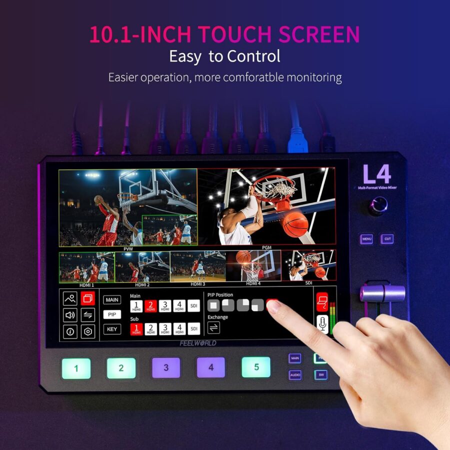 FEELWORLD L4 Video Switcher - Image 9