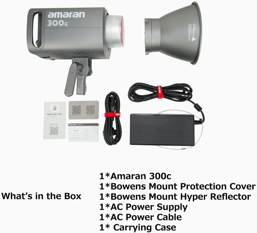 Aputure Amaran 300C RGB LED Video Light - Image 11