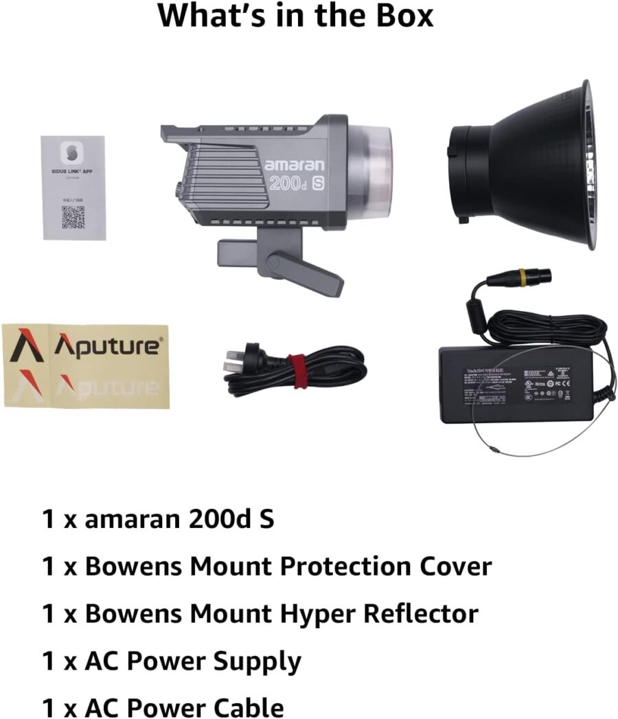 Aputure Amaran 200D S LED Video Light - Image 8